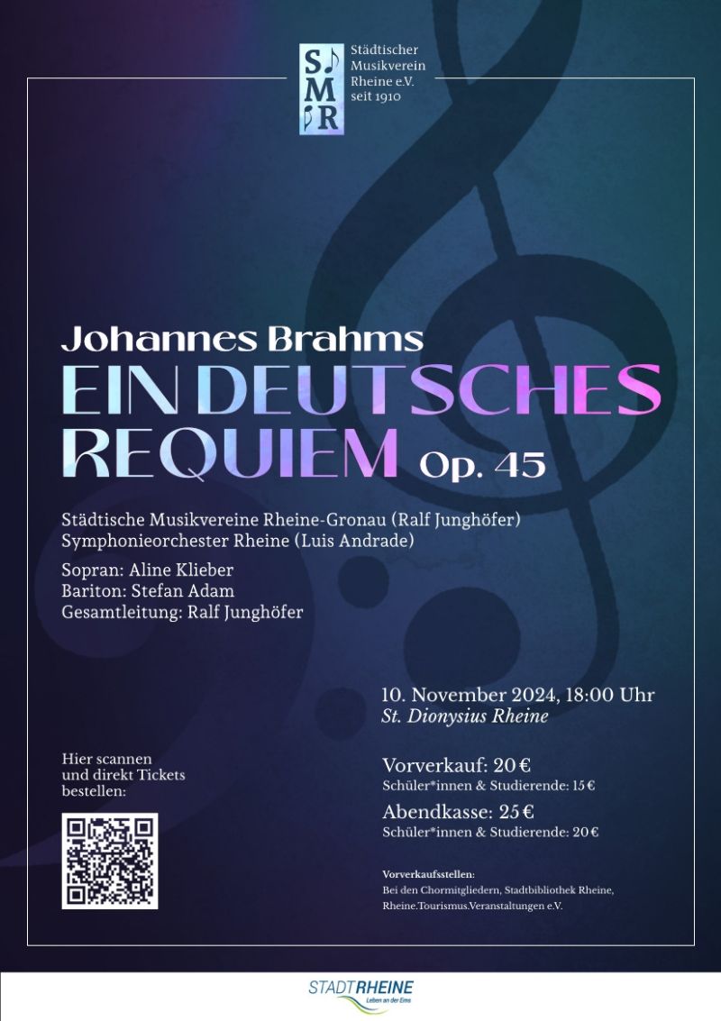 Konzertplakat 2411 Rheine